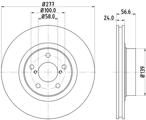 

Тормозной диск NISSHINBO ND7003K