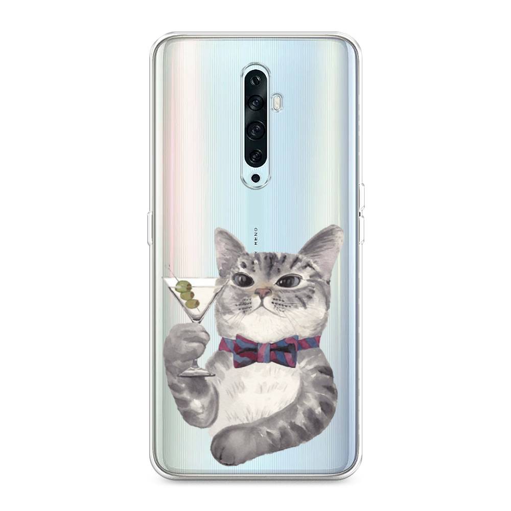 

Силиконовый чехол "Кот джентльмен" на Oppo Reno 2Z, Кот джентльмен