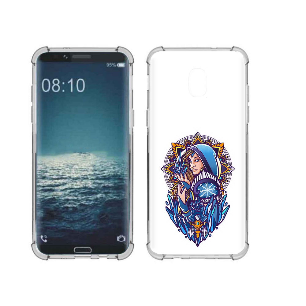 

Чехол MyPads Tocco для Samsung Galaxy J3 кристал мейден дота 2 (PT226926.574.415), Прозрачный, Tocco