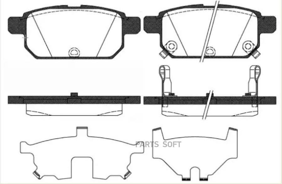 

Колодки Дисковые З Suzuki Swift Iv 1.2/1.3ddis 10> Remsa 147102 1471 02