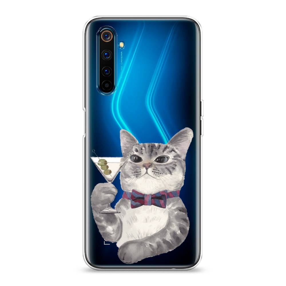 

Силиконовый чехол "Кот джентльмен" на Realme 6 Pro, Кот джентльмен