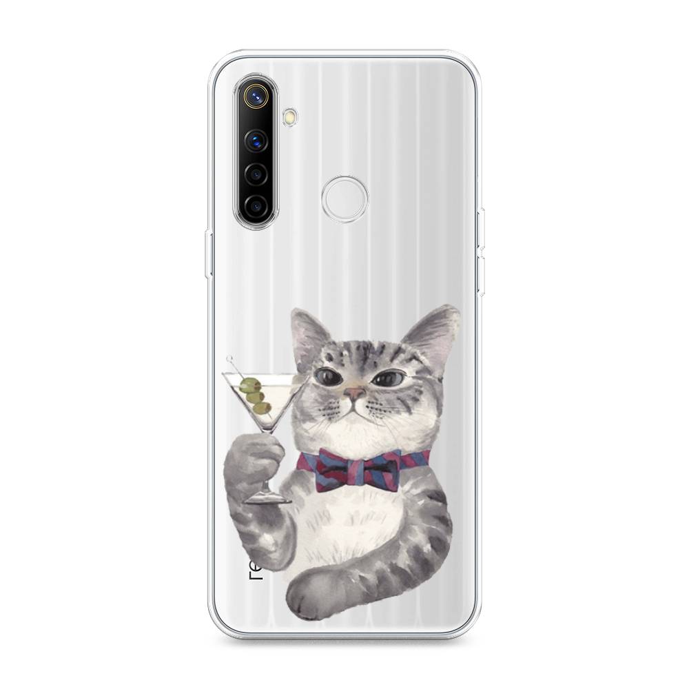

Силиконовый чехол "Кот джентльмен" на Realme 6i, Кот джентльмен