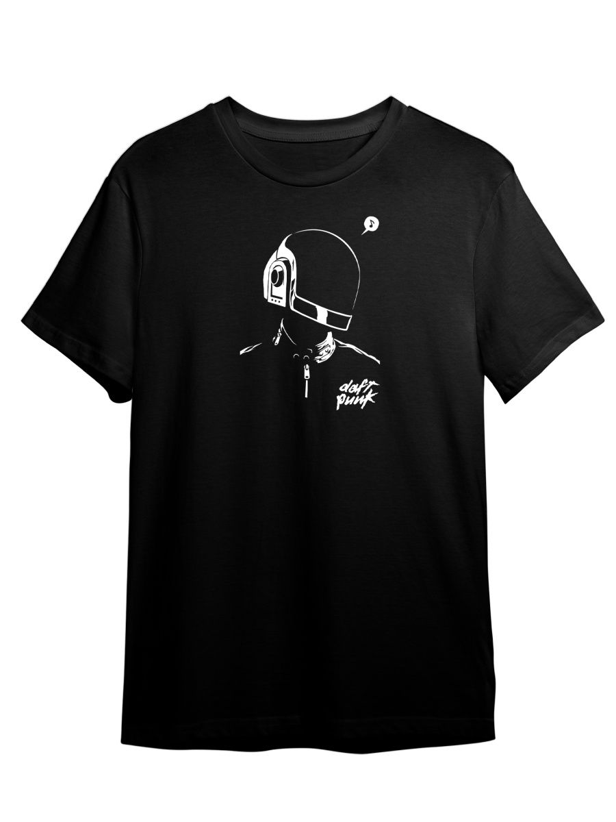 

Футболка унисекс Каждому Своё Daft Punk/Дафт Панк MGDP2 черная 4XL, "Daft Punk/Дафт Панк" MGDP2