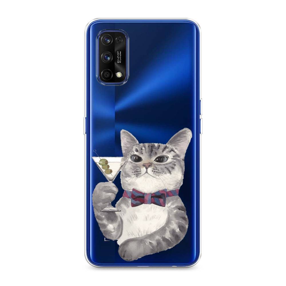 

Силиконовый чехол "Кот джентльмен" на Realme 7 Pro, Кот джентльмен