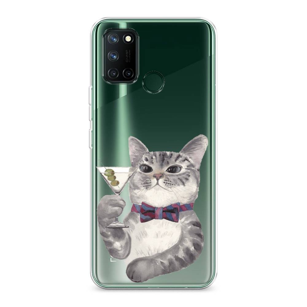 

Силиконовый чехол "Кот джентльмен" на Realme 7i, Кот джентльмен