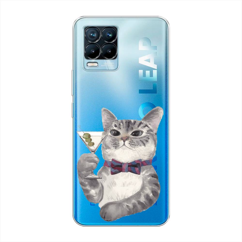 

Силиконовый чехол "Кот джентльмен" на Realme 8 Pro, Кот джентльмен