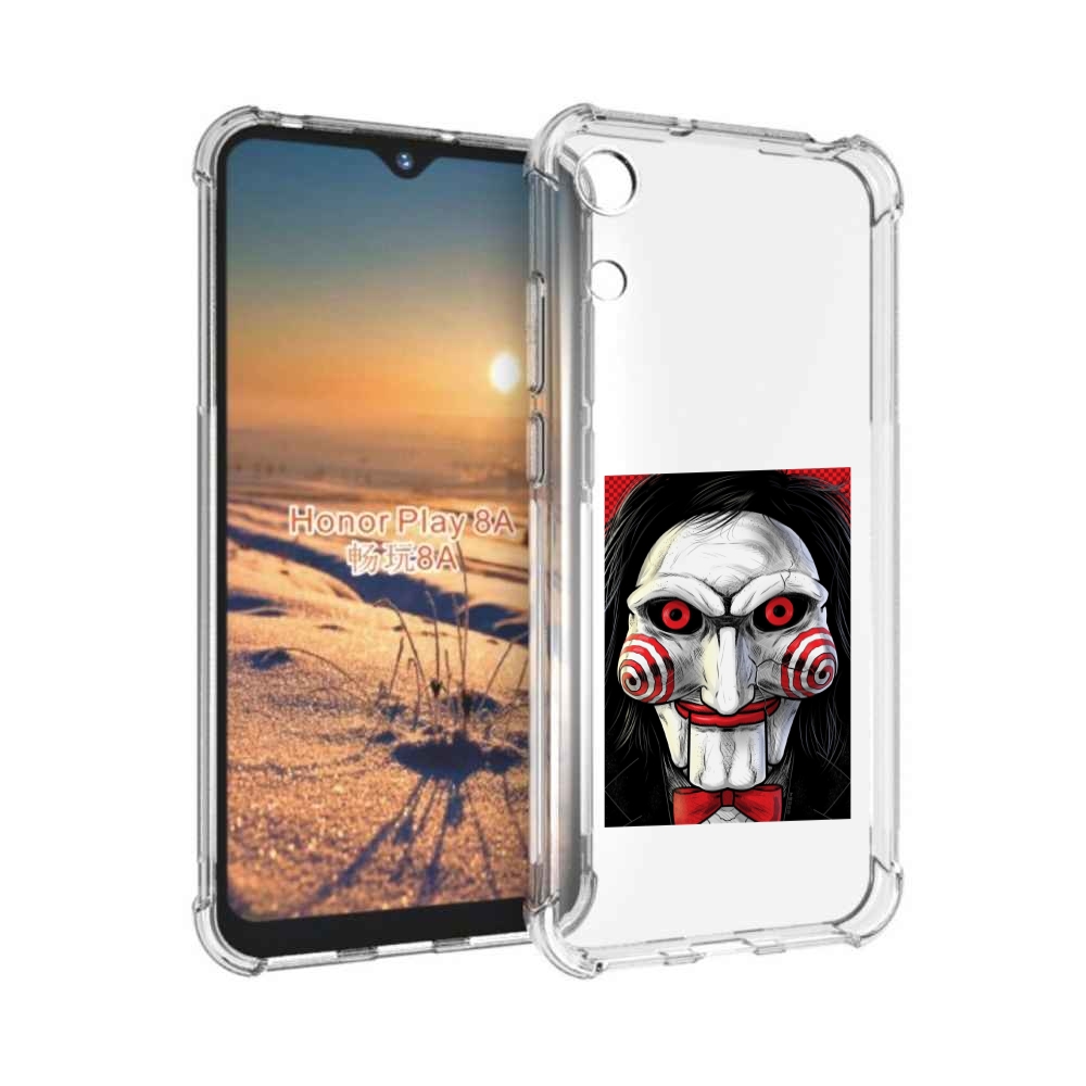 

Чехол бампер MyPads кукла из пилы для Honor 8A, Прозрачный, Tocco