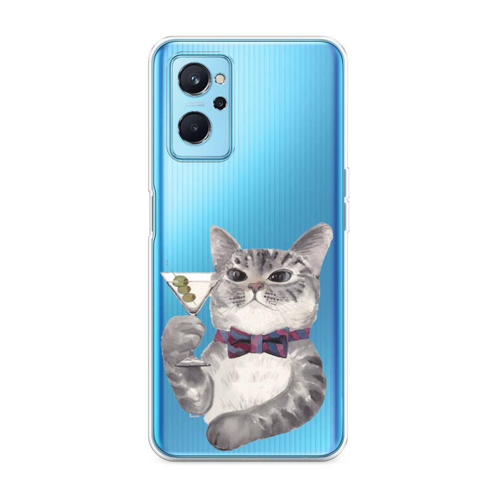 

Силиконовый чехол "Кот джентльмен" на Realme 9i, Кот джентльмен