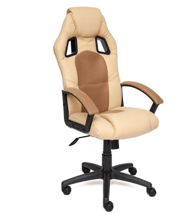 

Tetchair DRIVER кож/зам/ткань, бежевый/бронзозый, 36-34/21, 3126-01