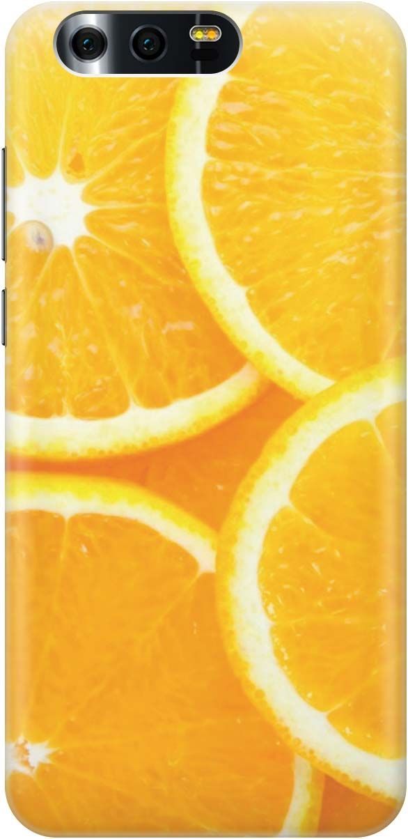 

Силиконовый чехол на Honor 9 с принтом "Апельсины", Оранжевый, 806