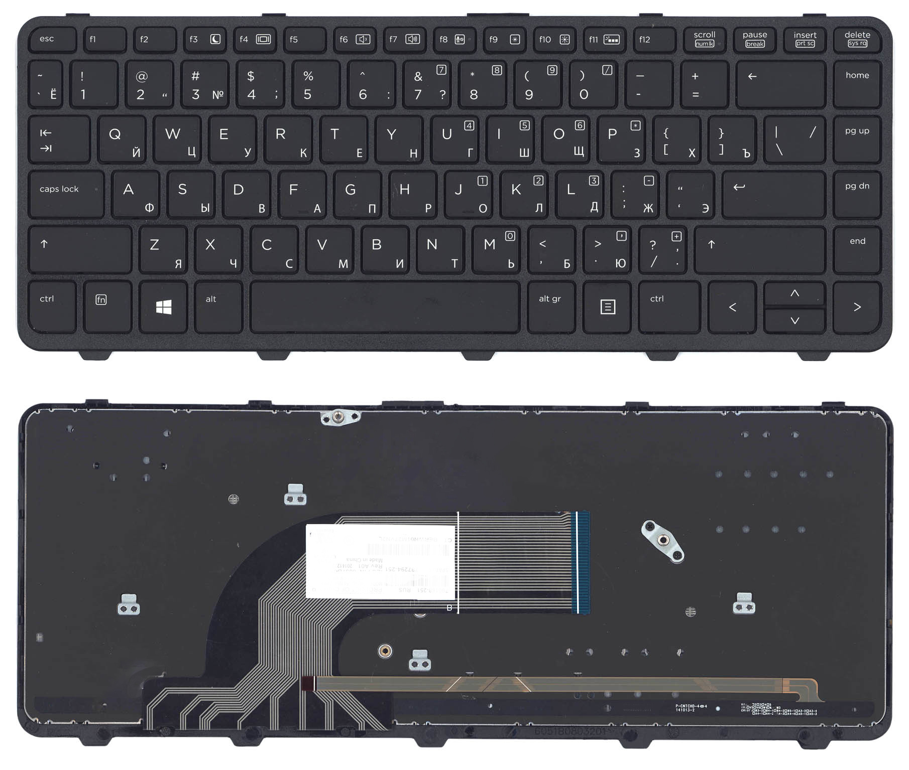 

Клавиатура HP для ноутбука HP 430, G0, 430, G1