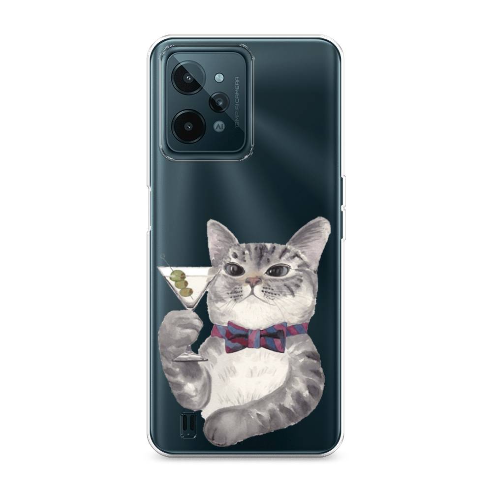 

Силиконовый чехол "Кот джентльмен" на Realme C31, Кот джентльмен