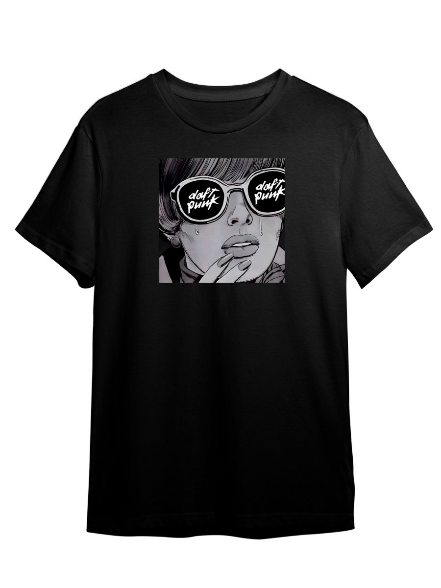 

Футболка унисекс Каждому Своё Daft Punk/Дафт Панк MGDP4 черная 4XL, "Daft Punk/Дафт Панк" MGDP4