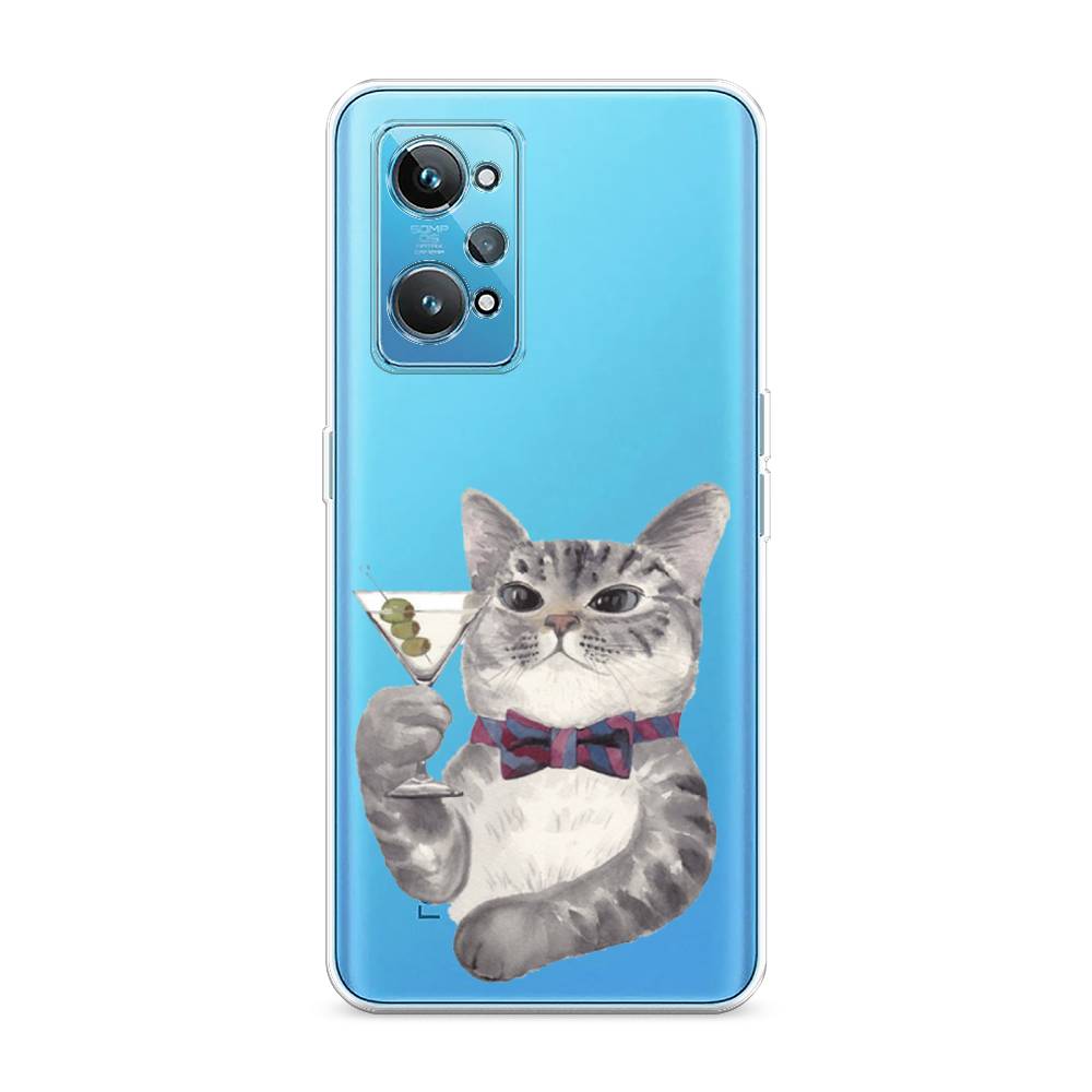 

Силиконовый чехол "Кот джентльмен" на Realme GT 2, Кот джентльмен
