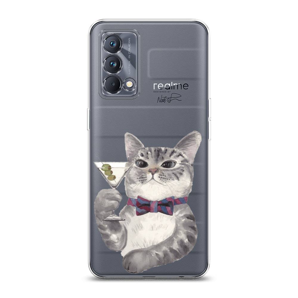 

Силиконовый чехол "Кот джентльмен" на Realme GT Master Edition, Кот джентльмен