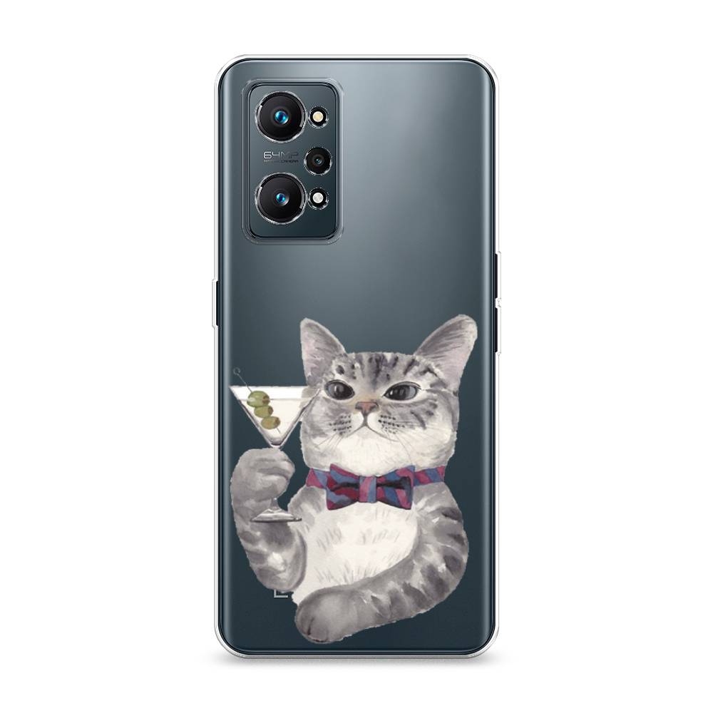 

Силиконовый чехол "Кот джентльмен" на Realme GT Neo 2, Кот джентльмен
