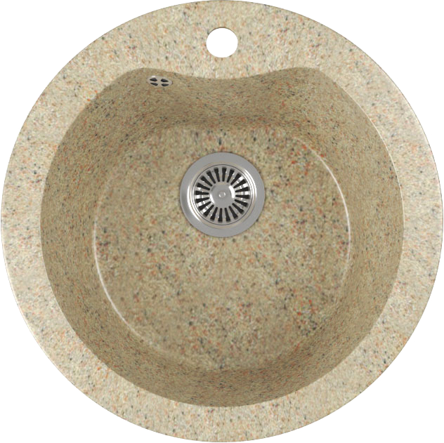 

Мойка кухонная Domaci Бьелла DMC-08S-302 песочная, Бежевый, Бьелла DMC-08S