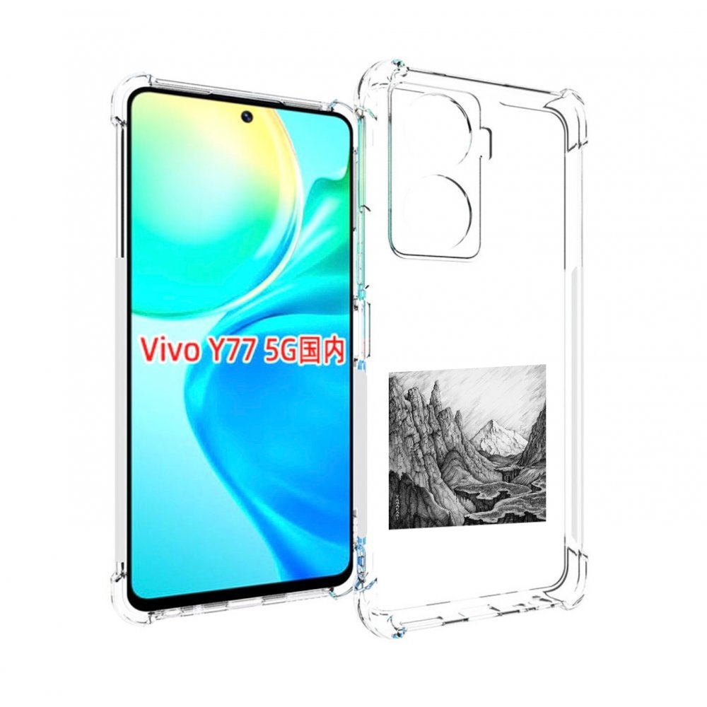 

Чехол MyPads Ямакаса Мияги и Энди Панда для Vivo Y77 5G, Прозрачный, Tocco