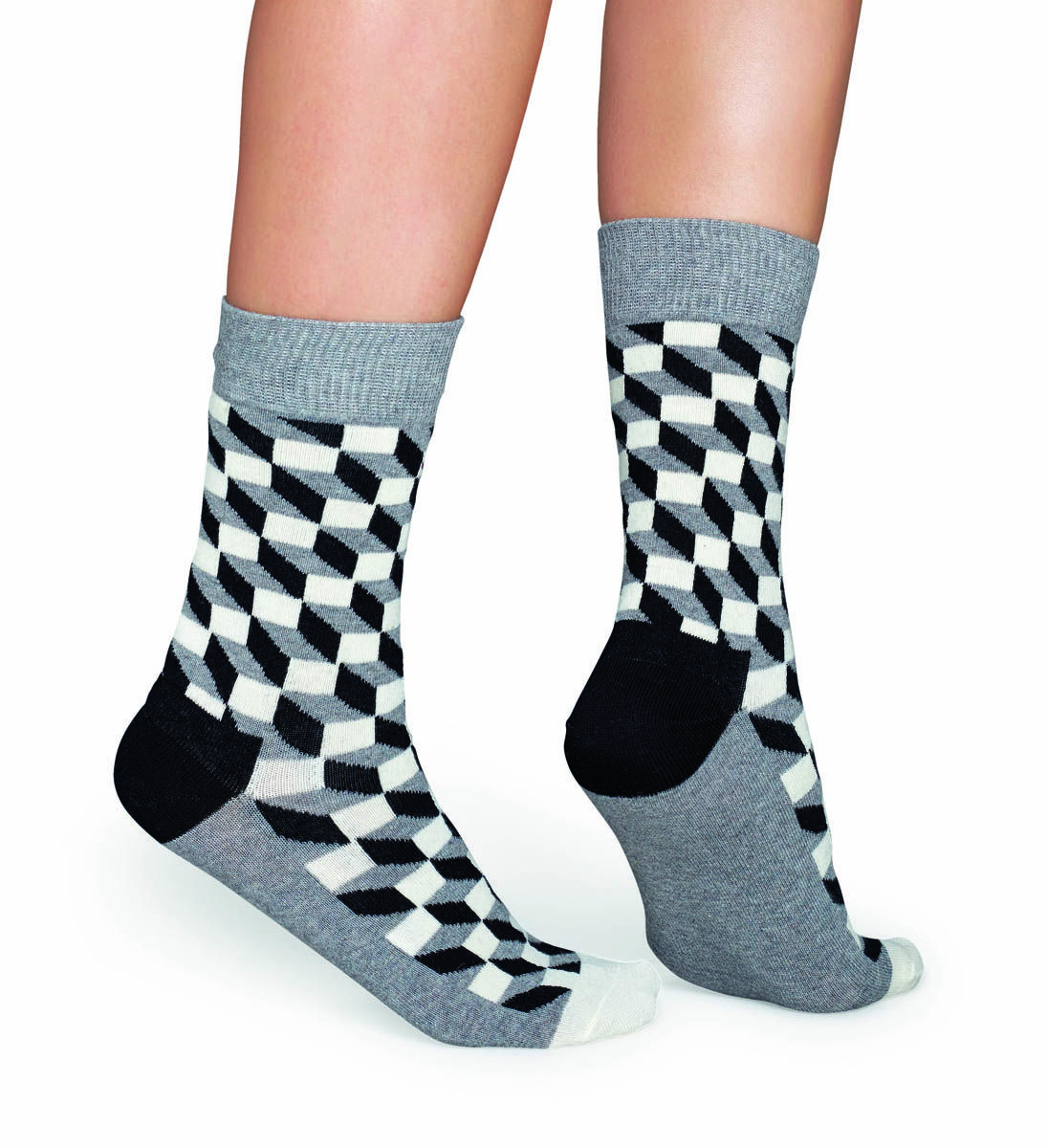 

Носки мужские Happy Socks FO01 разноцветные, Разноцветный, FO01