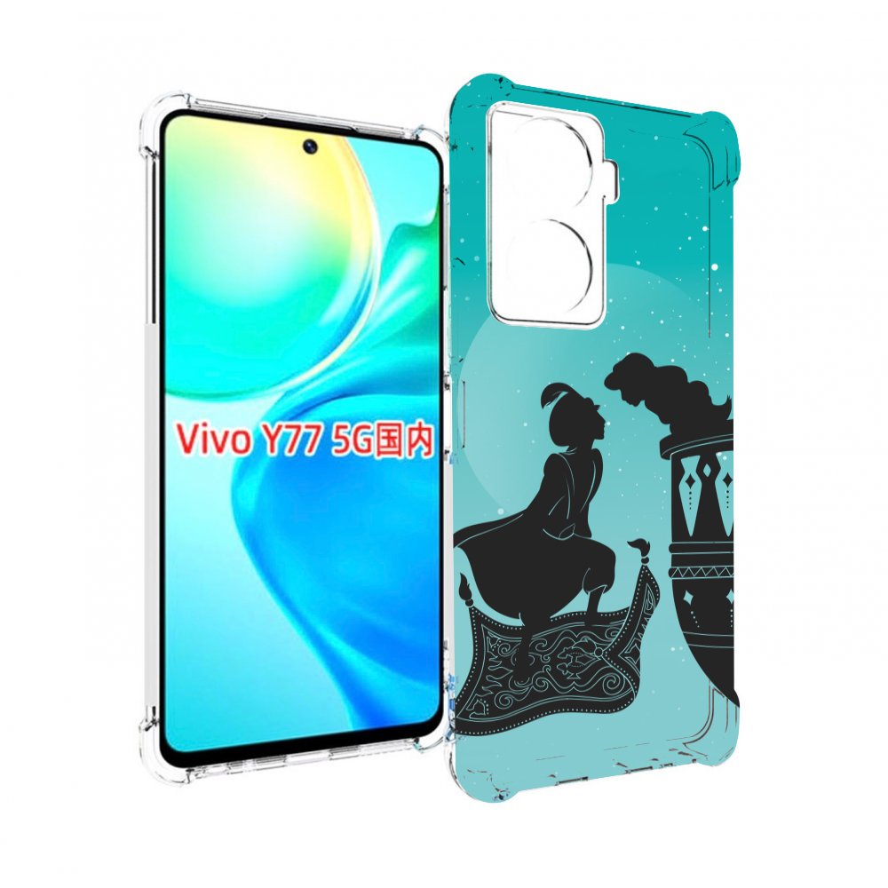 

Чехол MyPads алладин тень для Vivo Y77 5G, Прозрачный, Tocco
