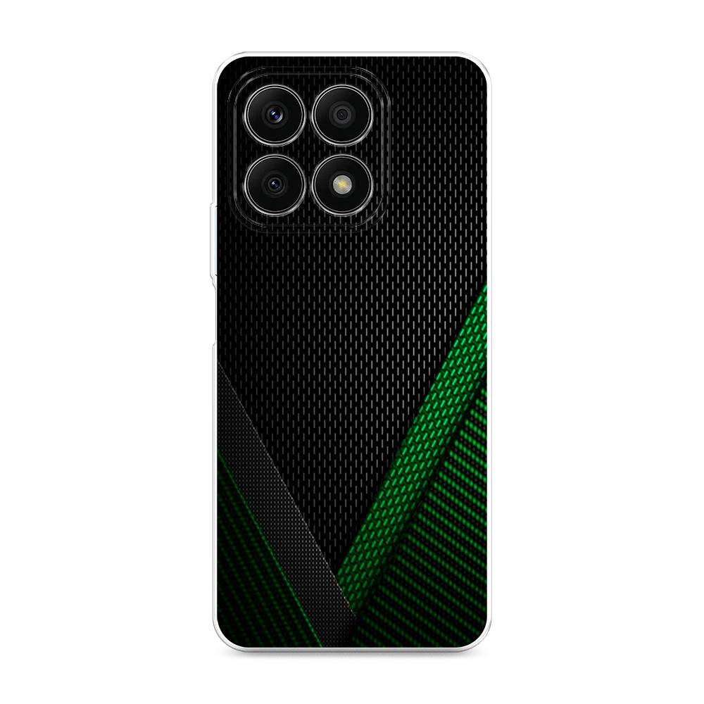 

Чехол Awog на Honor X8A "Зеленый карбон", Черный;зеленый, 6120750-3