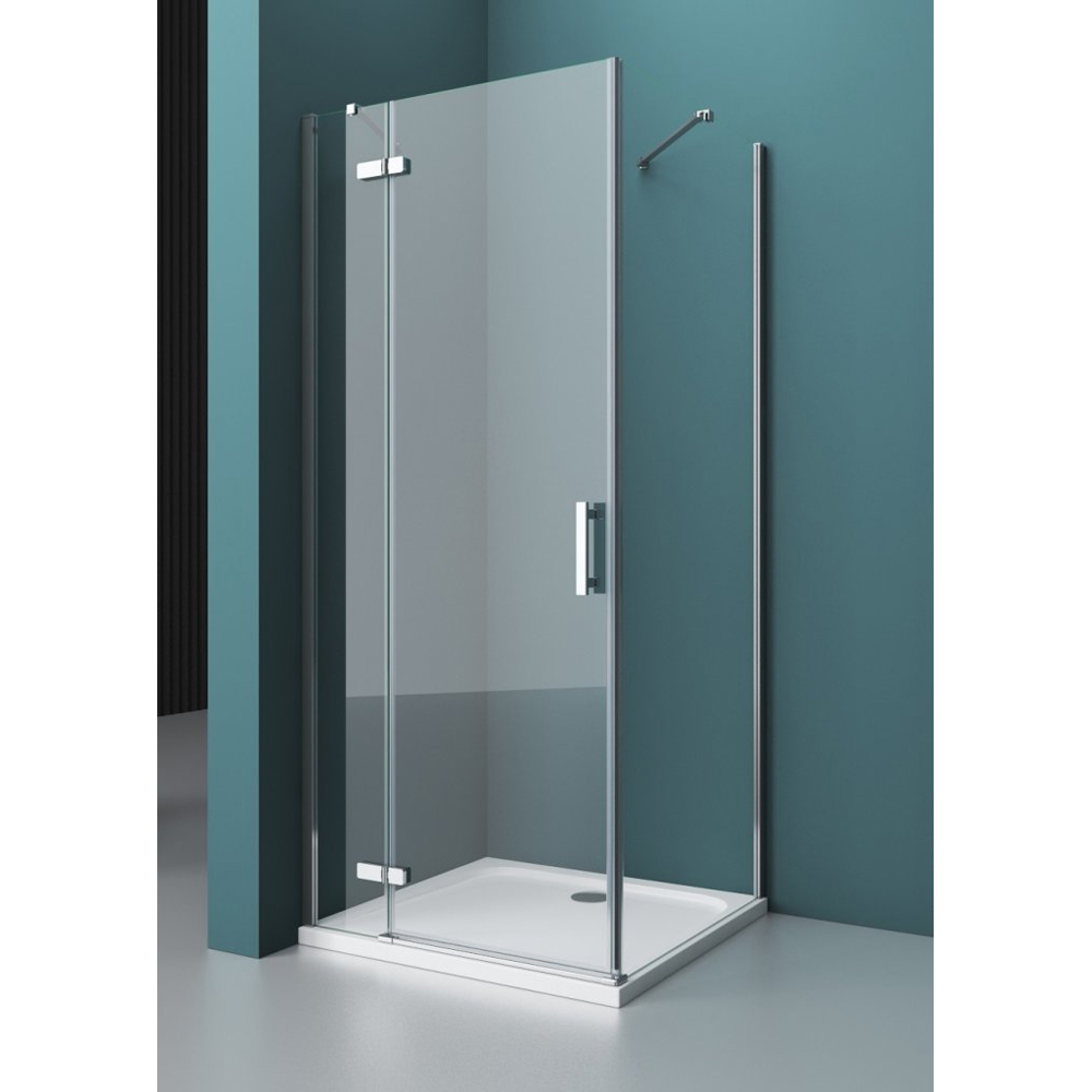 фото Душевой уголок belbagno kraft-a-12-100-c-cr-l