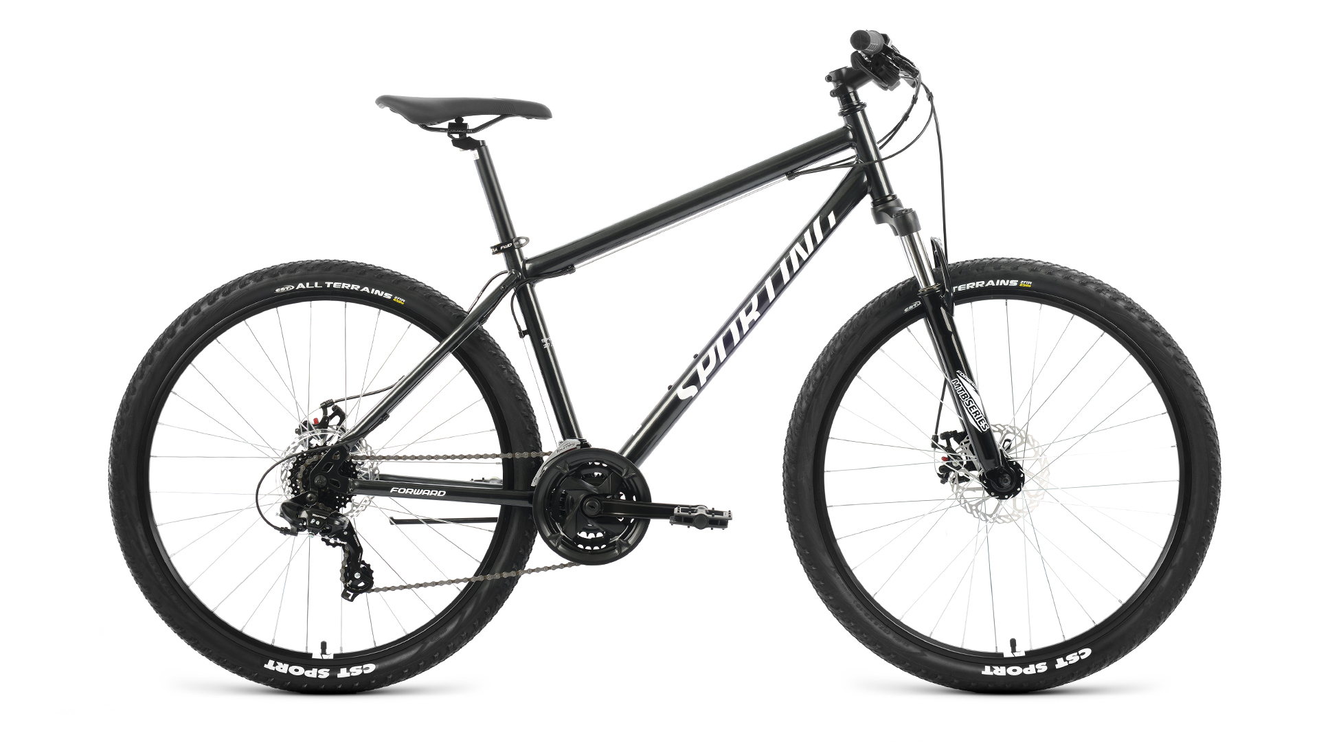 

Велосипед FORWARD Sporting 29 2.0 D -23г. (21" / черный-белый )