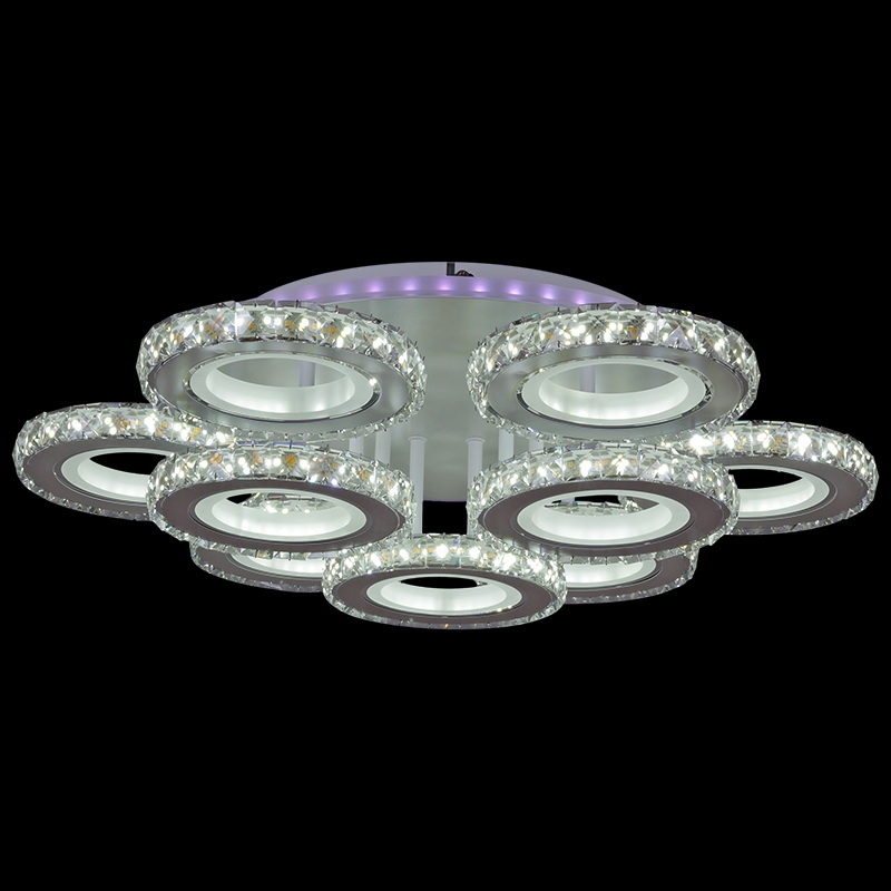 

Светодиодная люстра Reluce LED 288W+12W 03900-0.3-6+3A WH+CR (RGB) 1424093 392800