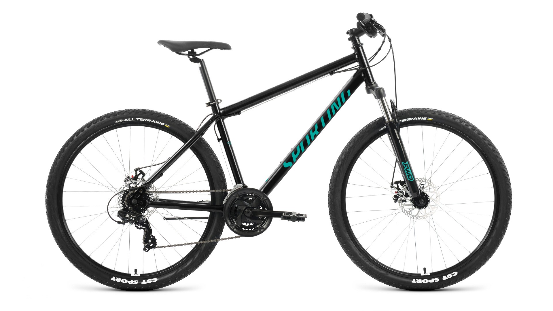 

Велосипед FORWARD Sporting 29 2.0 D -23г. (21" / черный-бирюзовый )