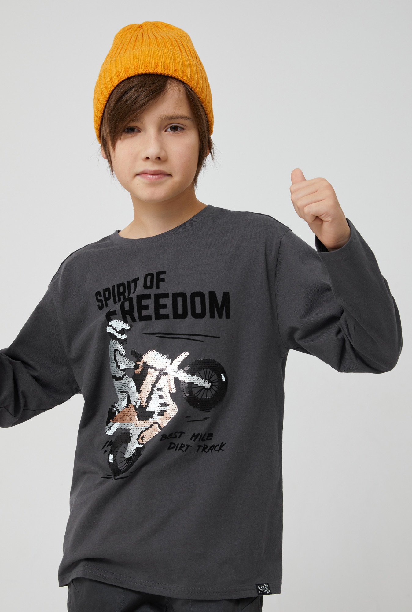 

Джемпер детский Acoola 20110150044 хаки р.134, 20110150044