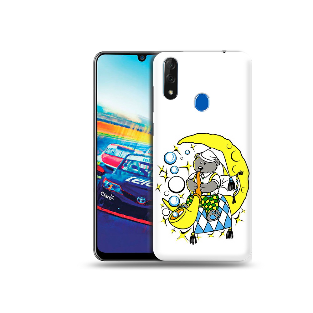 

Чехол MyPads Tocco для ZTE Blade V10 Сырная луна (PT136503.455.167), Прозрачный, Tocco