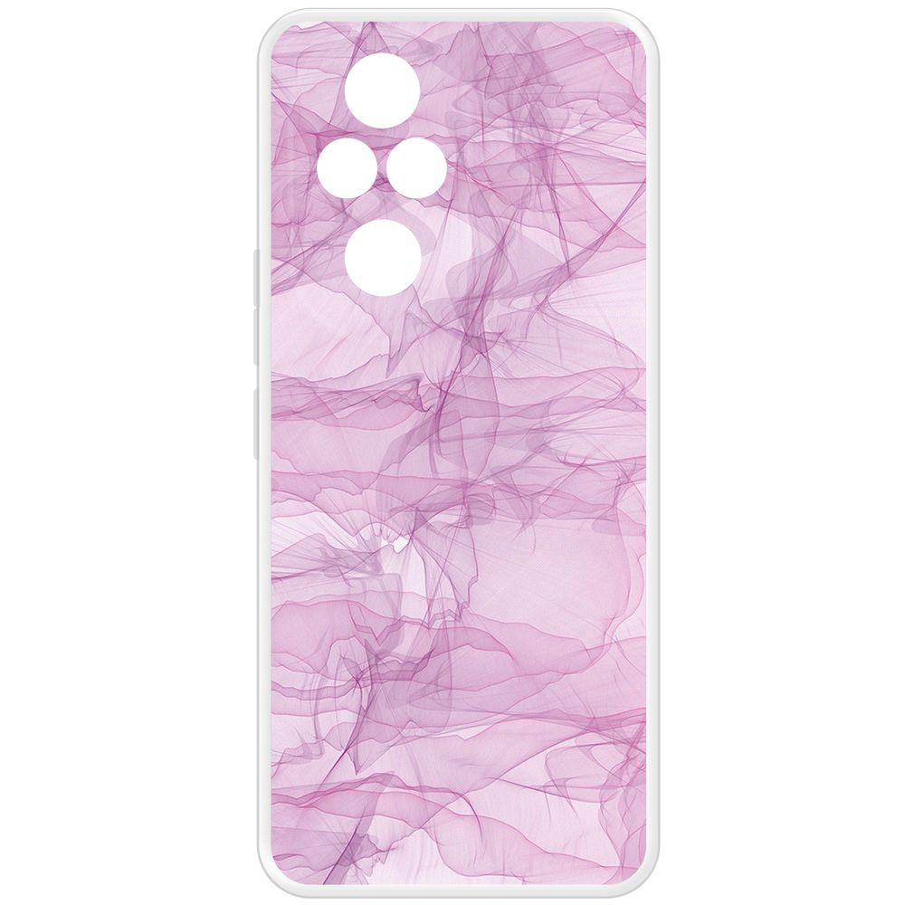 

Чехол-накладка Krutoff Clear Case Абстракт 4 для Honor 200 Pro, Прозрачный