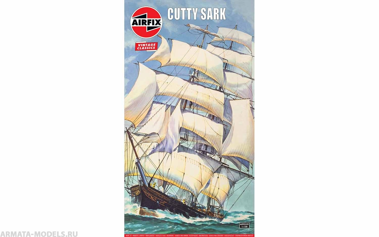 

A09253V Сборная модель корабля Cutty Sark