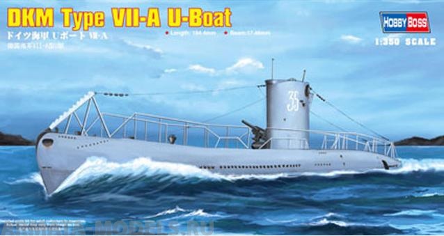 фото 83503 подводная лодка dkm navy type vii-a u-boat hobby boss