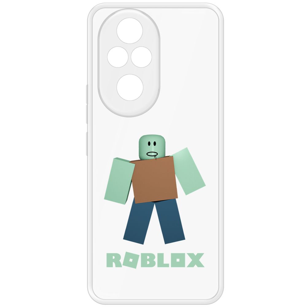 

Чехол-накладка Krutoff Clear Case Roblox-Зомби для Honor 200 Pro, Прозрачный