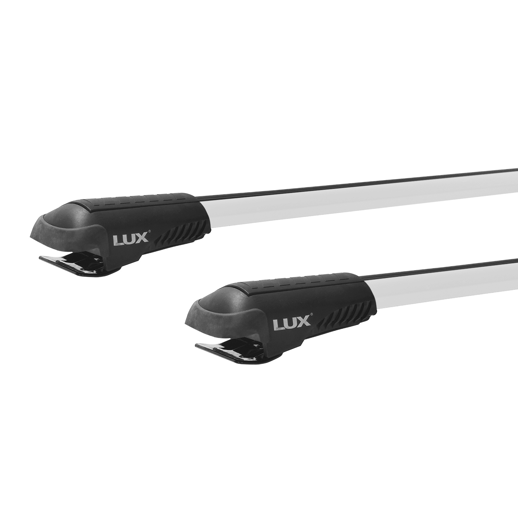 Багажник на рейлинги LUX ХАНТЕР L45-R 791279 серебристый для Lada Niva Legend 2021-2023