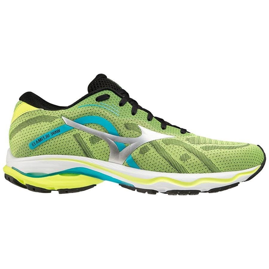 

Кроссовки мужские Mizuno Wave Ultima 13 зеленые 11.5 US, Зеленый, Wave Ultima 13