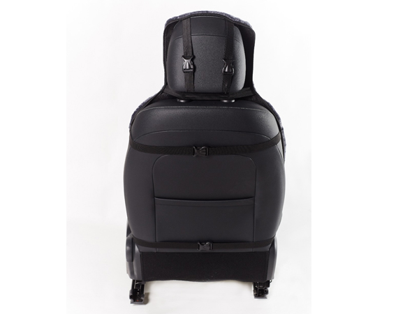 

Накидки на сиденья искусственный мех серый, на перед. сиденья, 2 шт, тканевая подложка