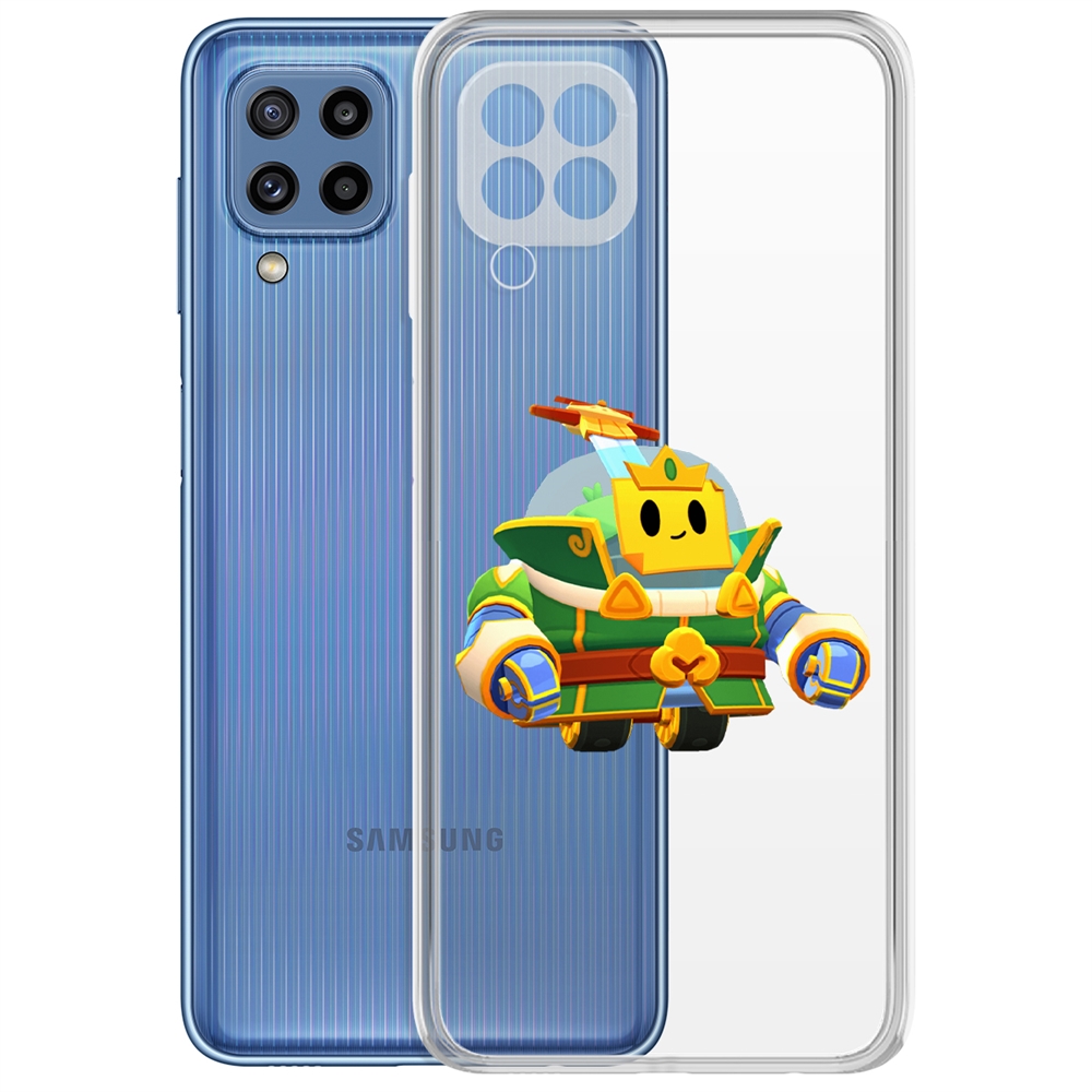 

Чехол-накладка Brawl Stars-Изумрудный Принц Спраут для Samsung Galaxy M32 (M325)