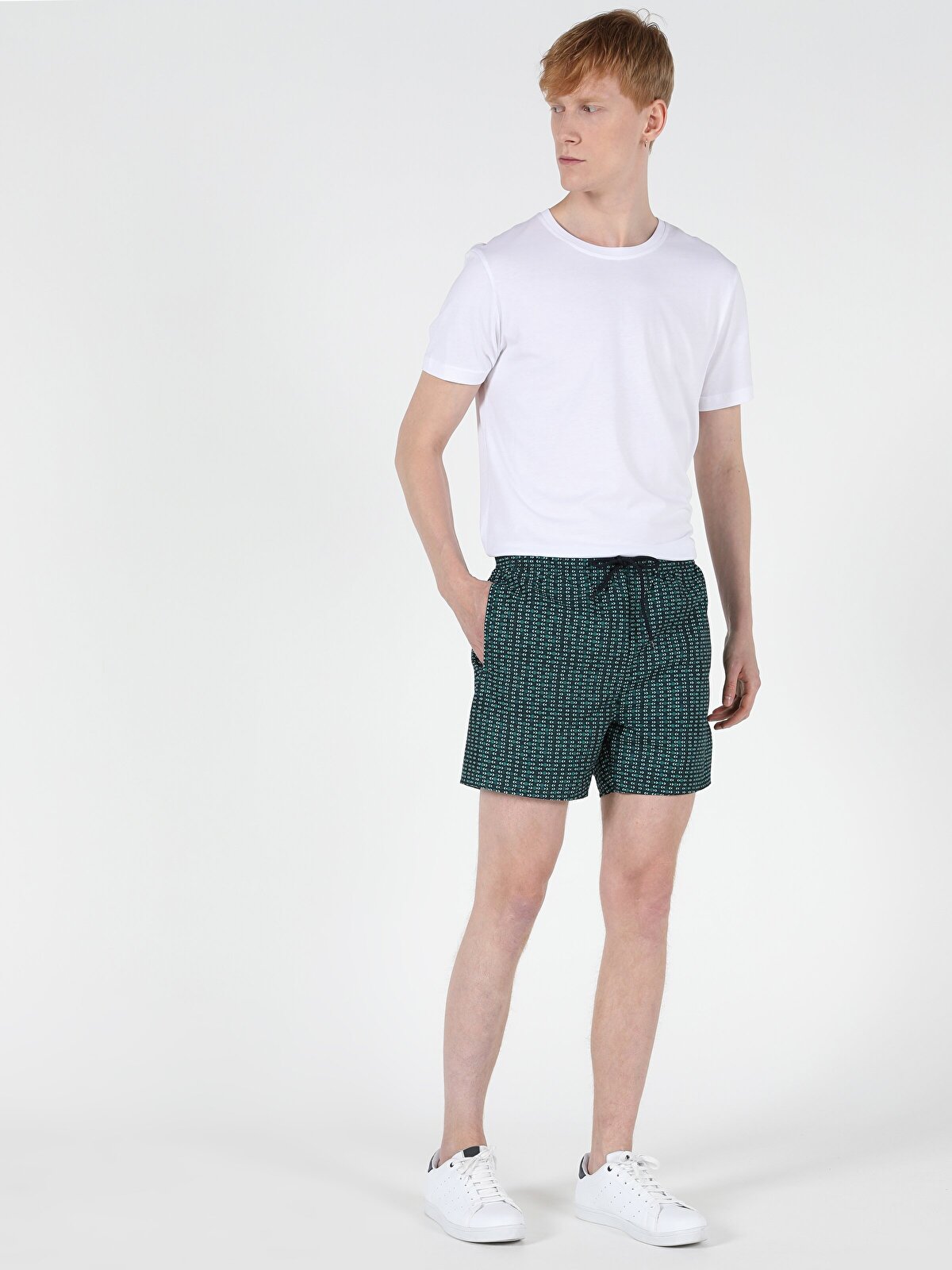 

Шорты мужские Colins CL1049628_Q1.V1GR зеленые XXL, Зеленый, CL1049628_Q1.V1GR