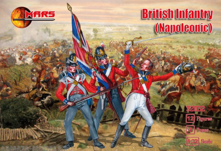 

32032MR Фигуры British Infantry Napoleonic