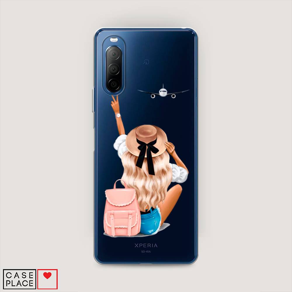 

Чехол Awog на Sony Xperia 10 II "Автостопом самолетом", Разноцветный, 54650-7