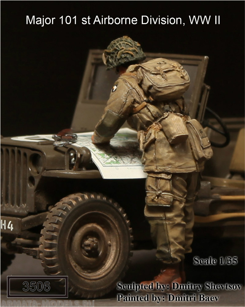 

3506SOGA Major 101st Airborne Division, WW II