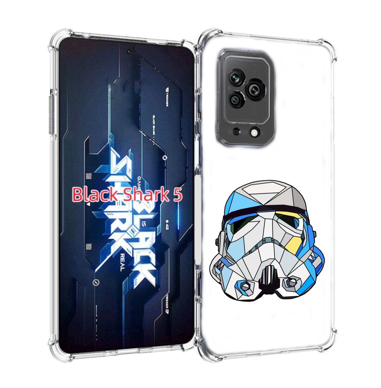 

Чехол MyPads star wars дарт вейдер для Xiaomi Black Shark 5, Прозрачный, Tocco