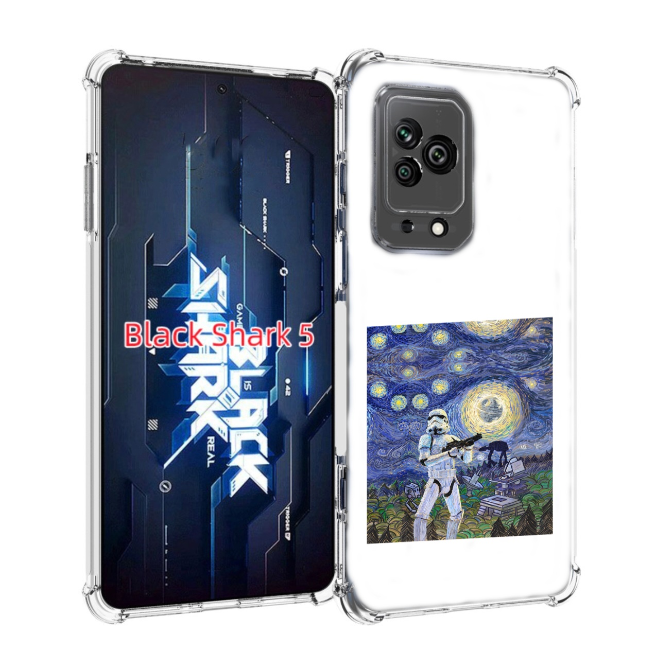 

Чехол MyPads star wars звездная ночь для Xiaomi Black Shark 5, Прозрачный, Tocco