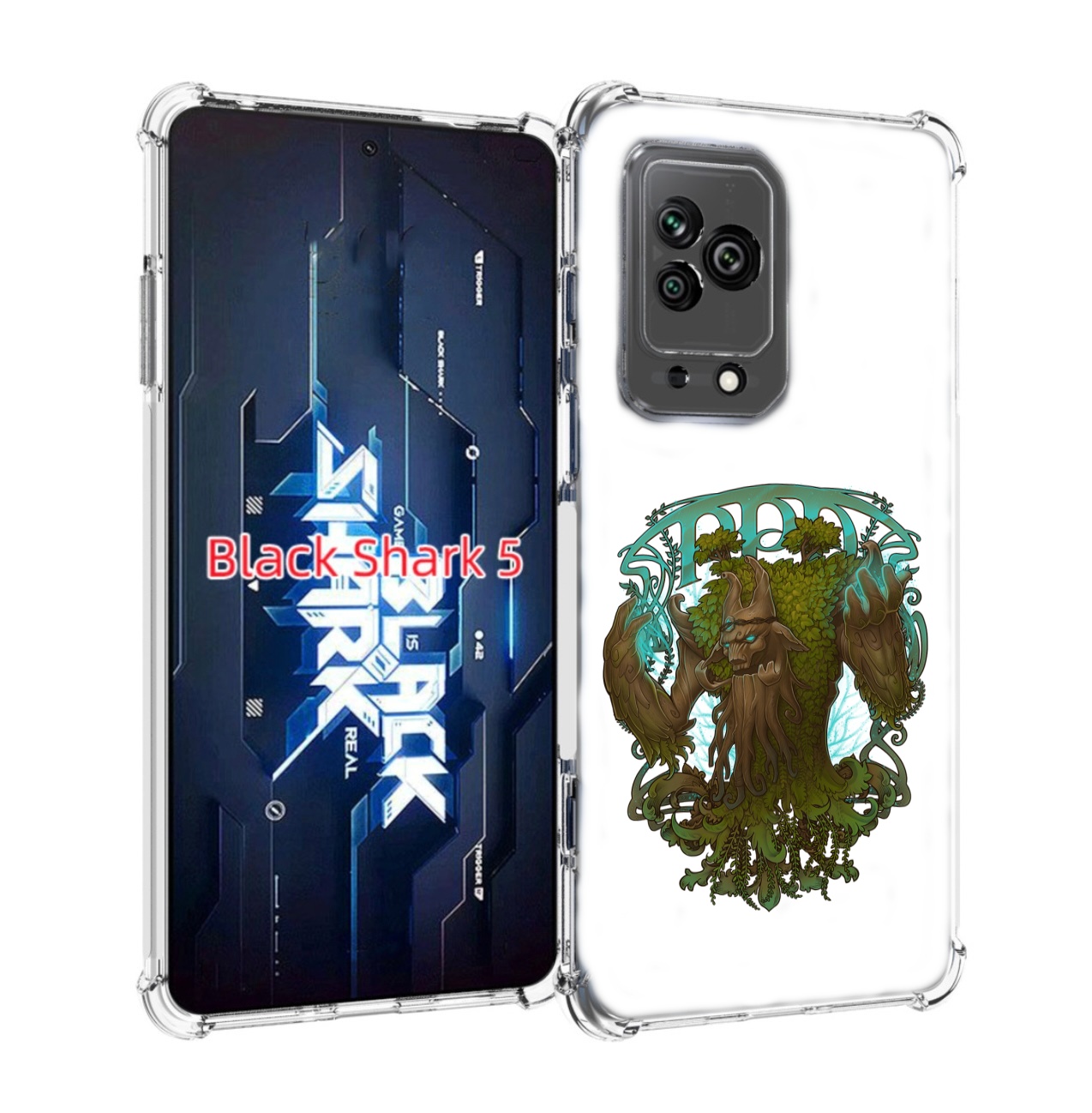 

Чехол MyPads trent protector для Xiaomi Black Shark 5, Прозрачный, Tocco