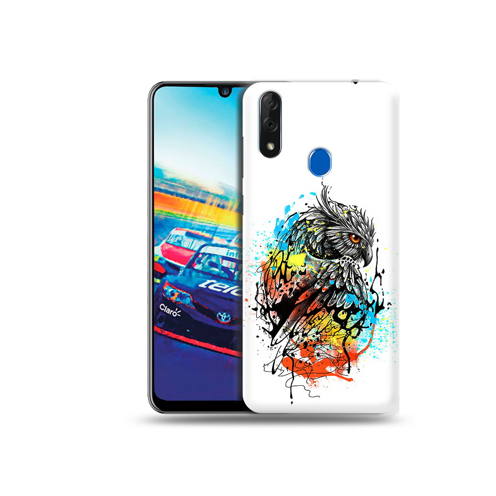 

Чехол MyPads Tocco для ZTE Blade V10 Творческая сова (PT136503.455.170), Прозрачный, Tocco