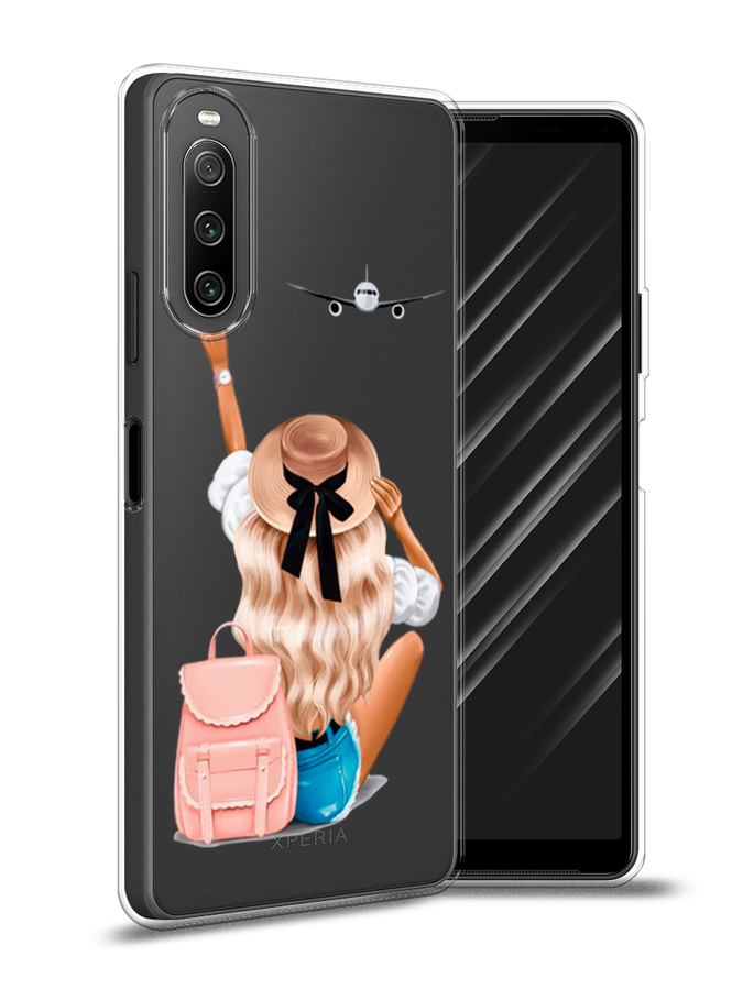

Чехол Awog на Sony Xperia 10 IV "Автостопом самолетом", Разноцветный, 55250-7