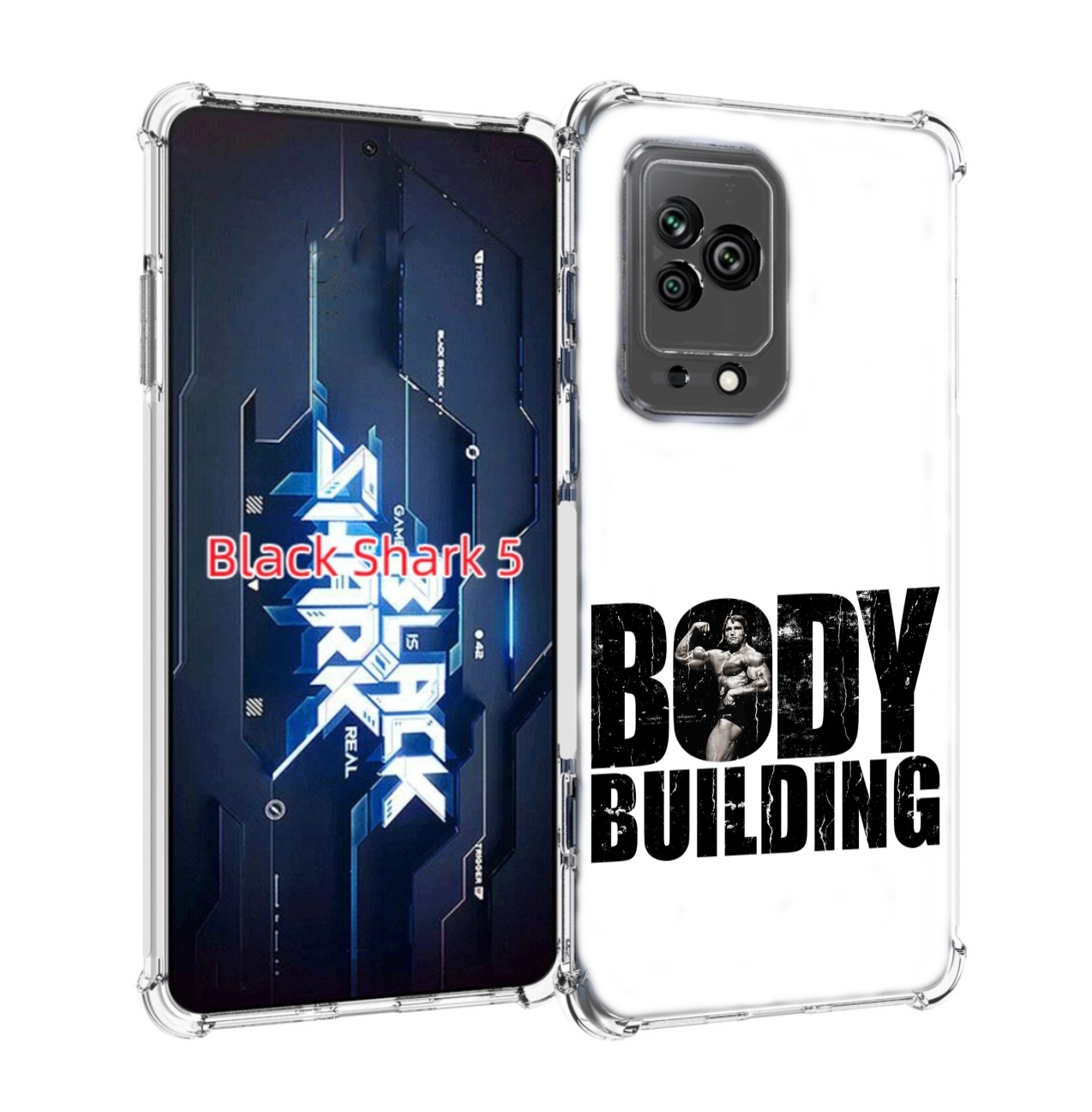 

Чехол MyPads Боди Билдинг для Xiaomi Black Shark 5, Прозрачный, Tocco