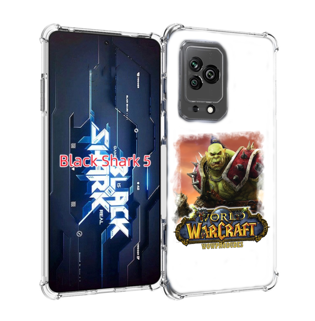 Чехол MyPads Варкрафт для Xiaomi Black Shark 5